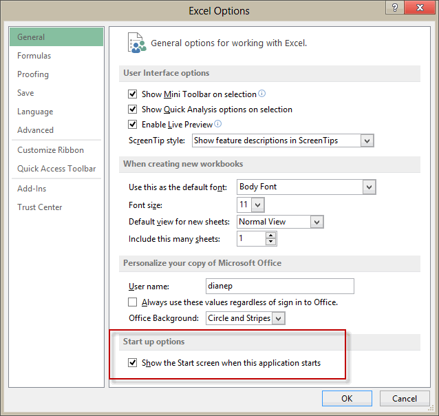Where are my custom templates in Office 2013?
